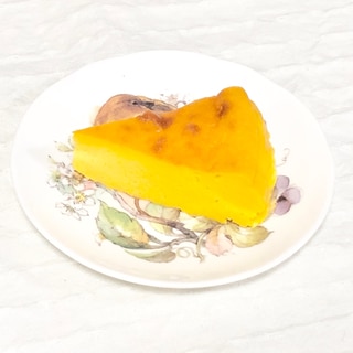 簡単⭐濃厚かぼちゃのクリームチーズケーキ